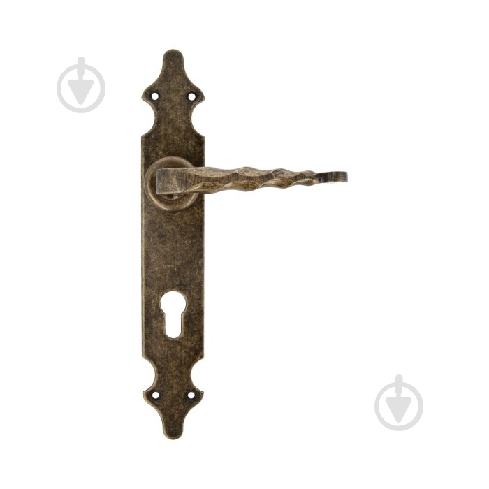 Ручка на планке Amig мод.101РВ цилиндровый 85 мм антик - фото 2 Ручка на планке Amig мод.101РВ цилиндровый 85 мм антик - фото 2