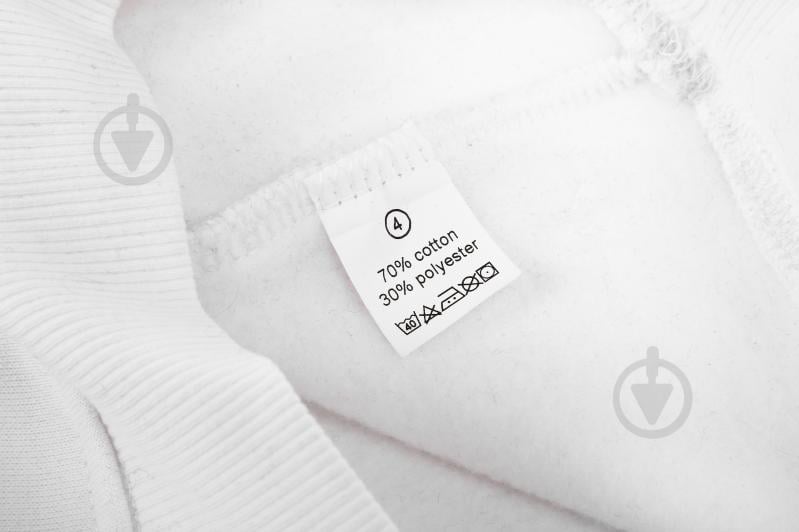 Свитшот унисекс Формат с начесом Рождественский Котики р.146 белый - фото 6