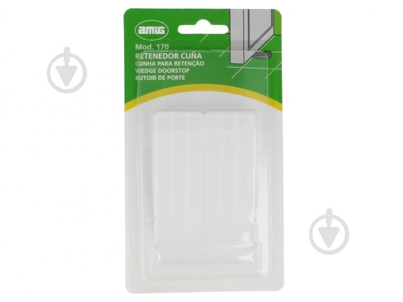 Стопор дверной Amig "БАШМАК" мод.170 прозрачный - фото 2 Стопор дверной Amig "БАШМАК" мод.170 прозрачный - фото 2