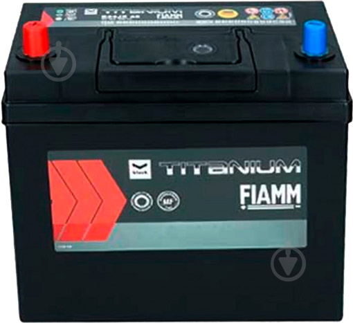 Аккумулятор автомобильный Fiamm Titanium Black 38Ah 300A 12V «+» слева (FIM 7905162) - фото 1