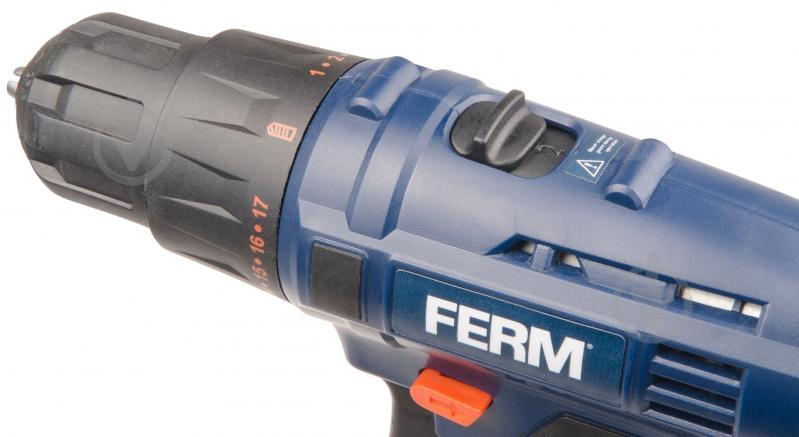 Шуруповерт аккумуляторный Ferm CDM1120 - фото 5 Шуруповерт аккумуляторный Ferm CDM1120 - фото 5