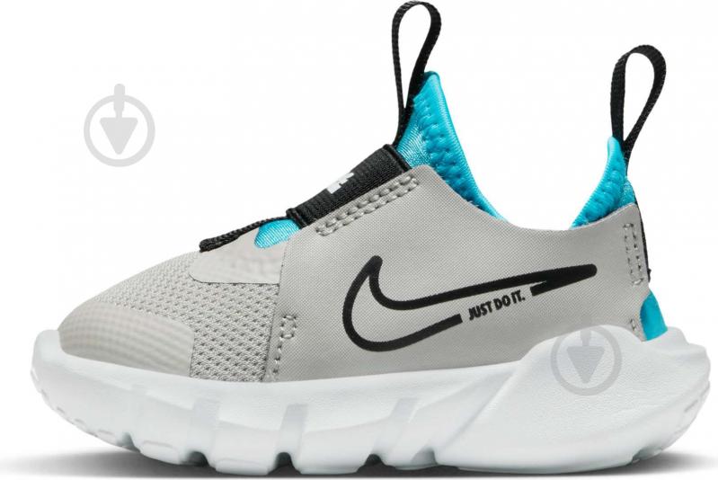 Кроссовки демисезонные Nike FLEX RUNNER 2 DJ6039-008 р.22 серые - фото 2