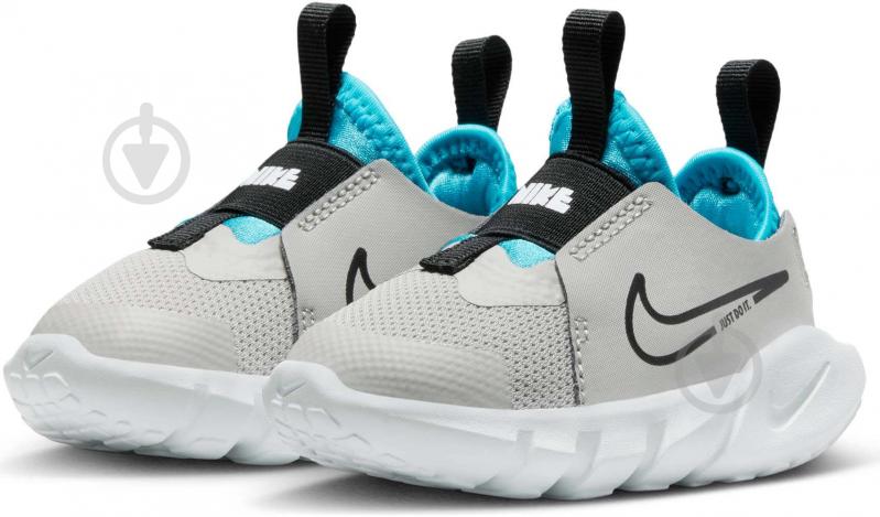 Кроссовки демисезонные Nike FLEX RUNNER 2 DJ6039-008 р.22 серые - фото 5