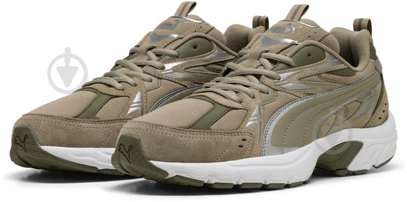 Кроссовки мужские Puma MILENIO TECH SUEDE 39348915 р.44,5 хаки - фото 3