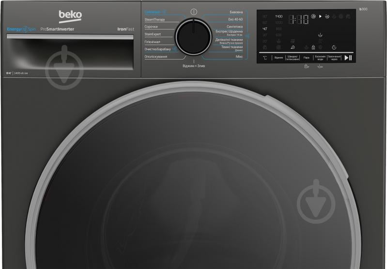 Стиральная машина Beko B3WFU48415MGB2 - фото 4 Стиральная машина Beko B3WFU48415MGB2 - фото 4