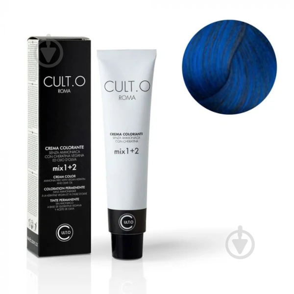 Крем-краска для волос CULT.O Color Corrector Blue Корректор синий 60 мл - фото 1