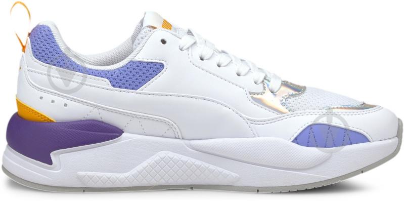 Кроссовки женские демисезонные Puma X-Ray? Square Iri Wmn s 37596502 р.40 бело-желтые - фото 5