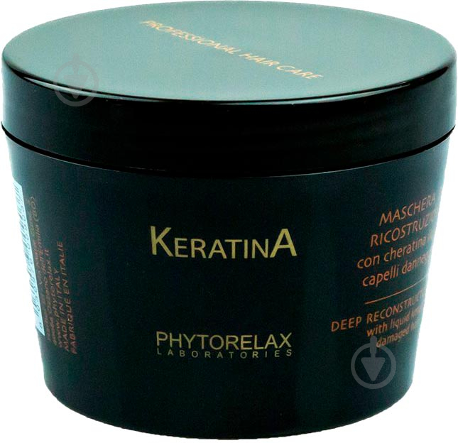 Маска Phytorelax Keratin для реконструкції волосся 200 мл - фото 1