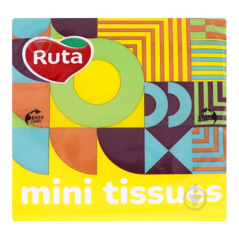 Носові хустинки кишеньки Ruta Mini Tissues 150 шт. - фото 1