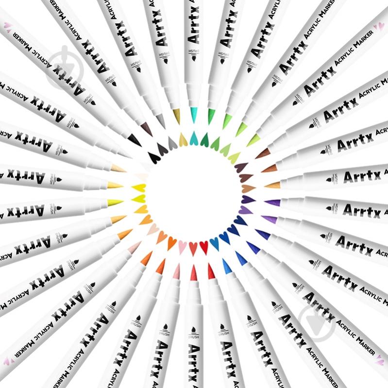 Набір маркерів акрилових Arrtx AACM-0530B LC303311 - фото 6