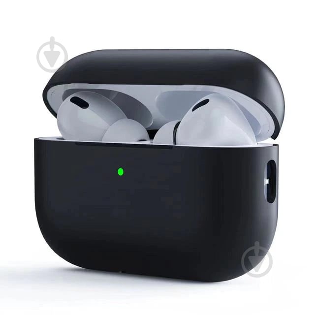 Чехол для наушников Armorstandart black ARM64546 Silicone Case для Apple Airpods Pro 2 Black - фото 1