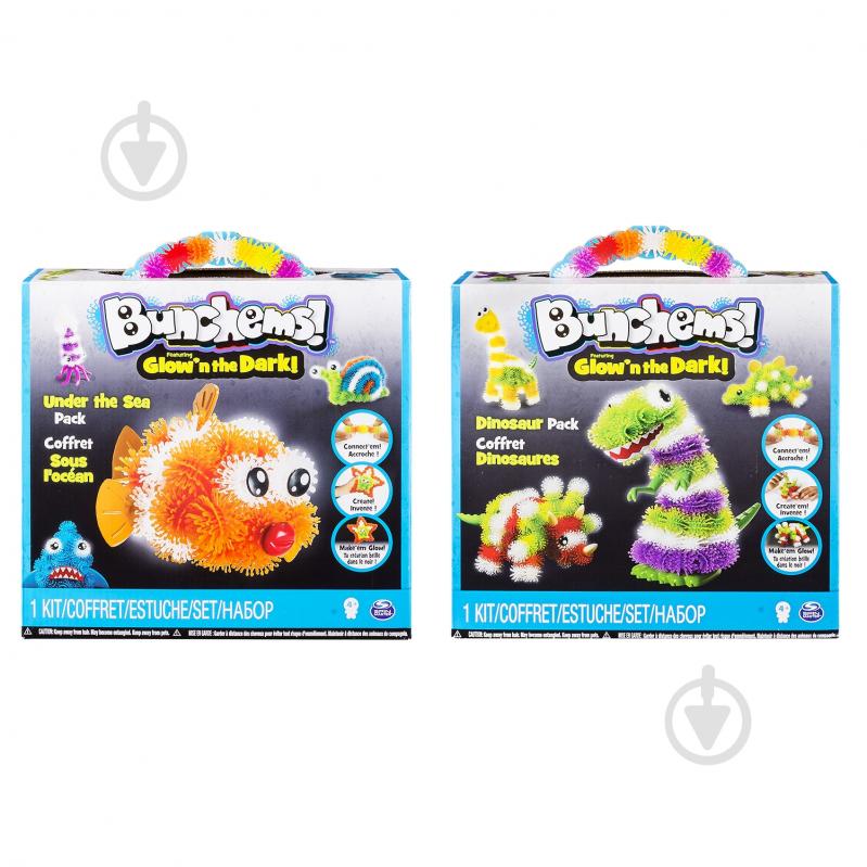 Игрушка-конструктор Spin Master Bunchems в ассортименте 6028258 - фото 1 Игрушка-конструктор Spin Master Bunchems в ассортименте 6028258 - фото 1