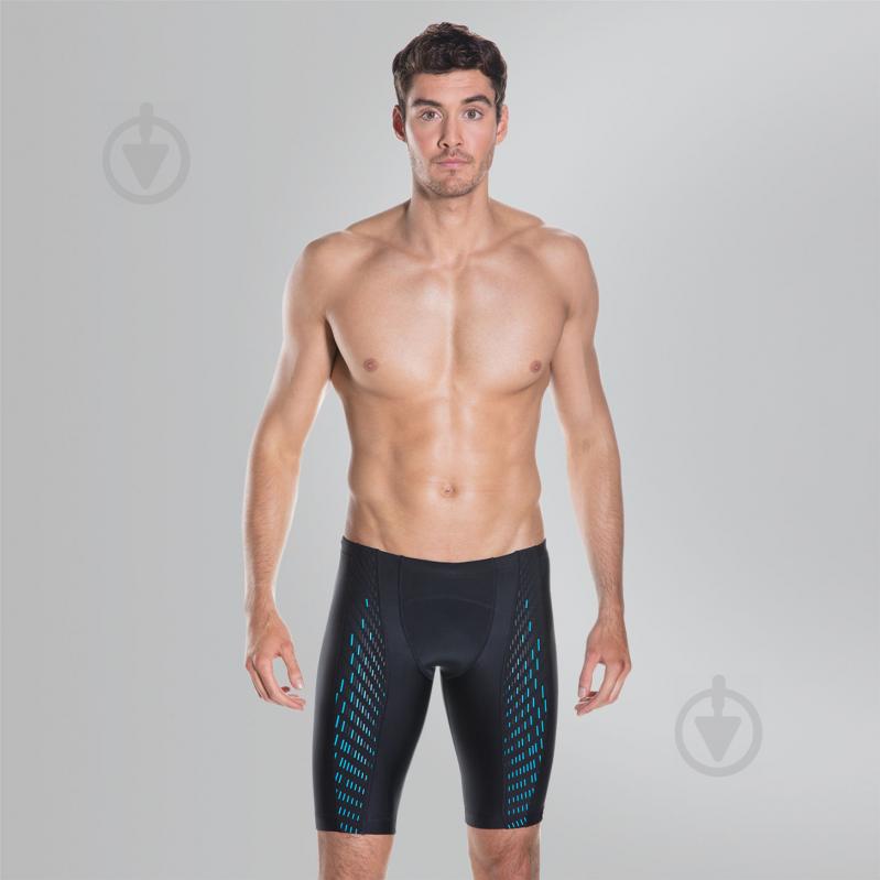 Плавки Speedo Speedo Fit PowerMesh Pro Jammer 8-11442A504 р.34 чорний - фото 1