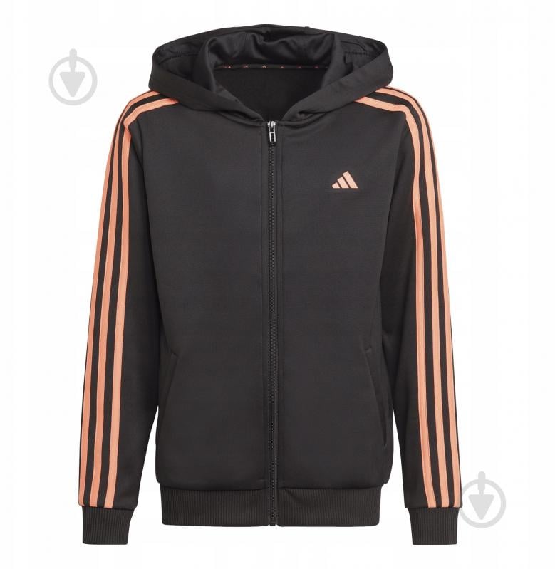 Джемпер Adidas HY1105 р.164 чорний - фото 1