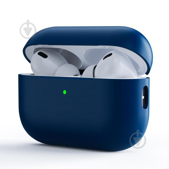 Чехол для наушников Armorstandart midnight blue ARM64545 Silicone Case для Apple Airpods Pro 2 Midnight Blue - фото 1