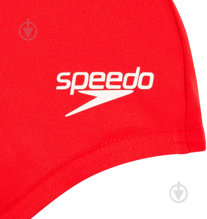 Шапочка для плавання Speedo Polyester Cap Junior 8-710110004 one size червоний - фото 2