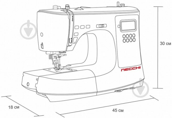 Швейна машина Necchi NC-102D - фото 15