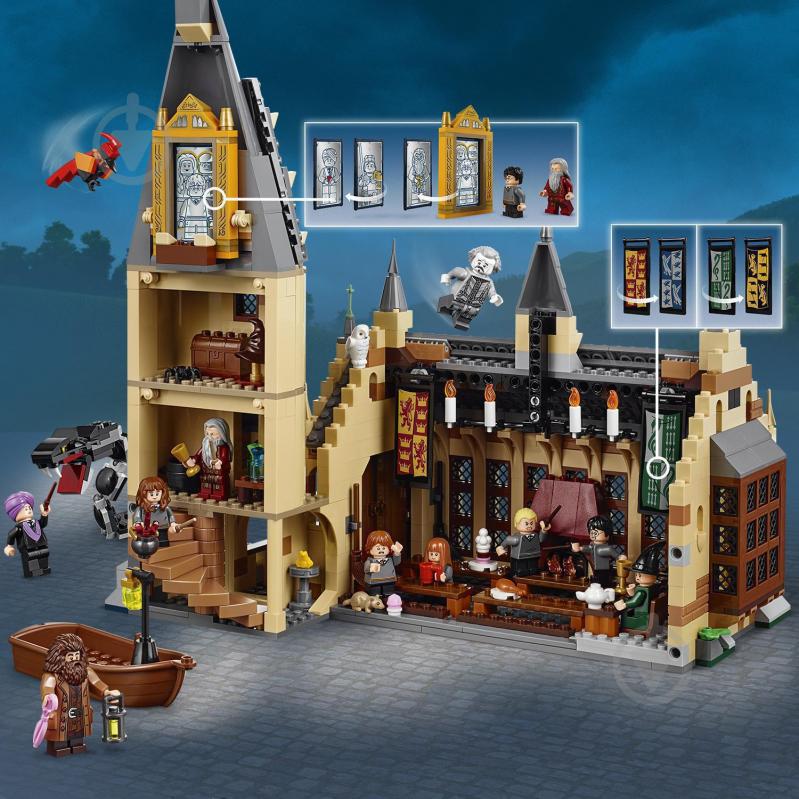 Конструктор LEGO Harry Potter Велика зала Гоґвортсу 75954 - фото 6