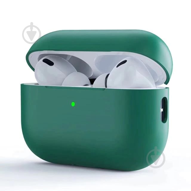 Чохол для навушників Armorstandart pine green ARM64542 Silicone Case для Apple Airpods Pro 2 Pine Green - фото 1