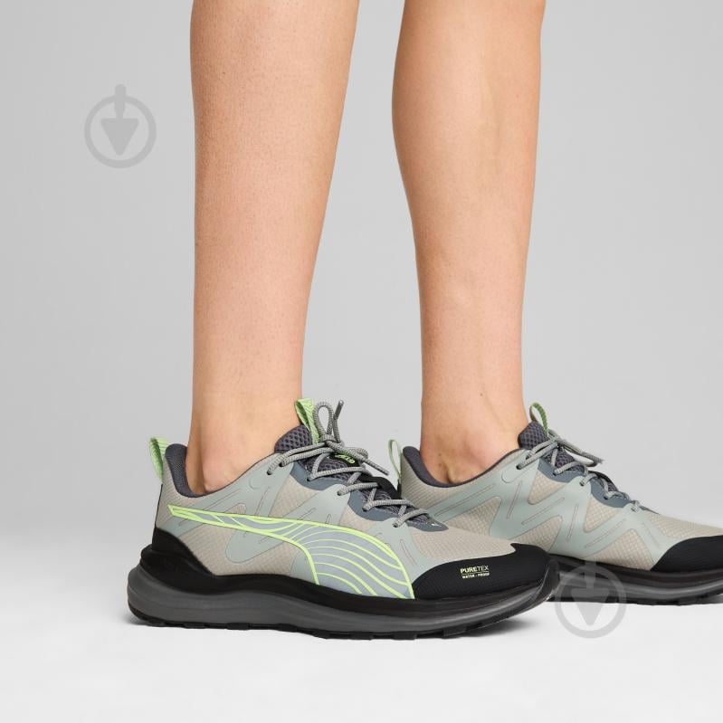 Кросівки чоловічі демісезонні Puma REFLECT LITE TRAIL PTX 31009502 р.44 сірі - фото 7