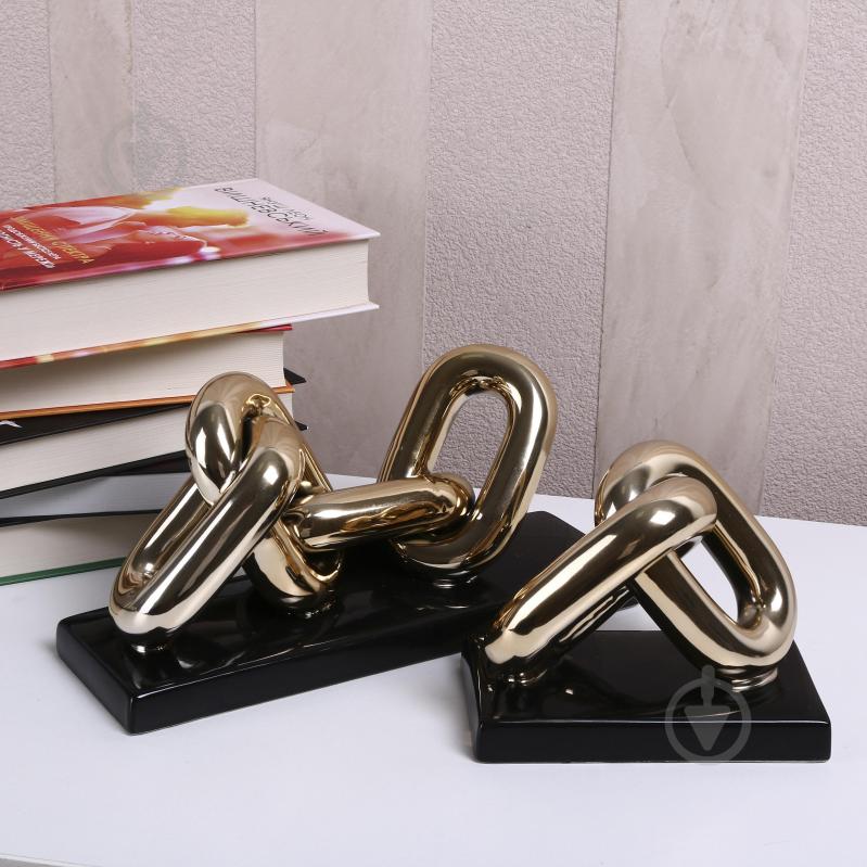 Статуэтка Inari Chain 11х9х15,5 см черный - фото 4