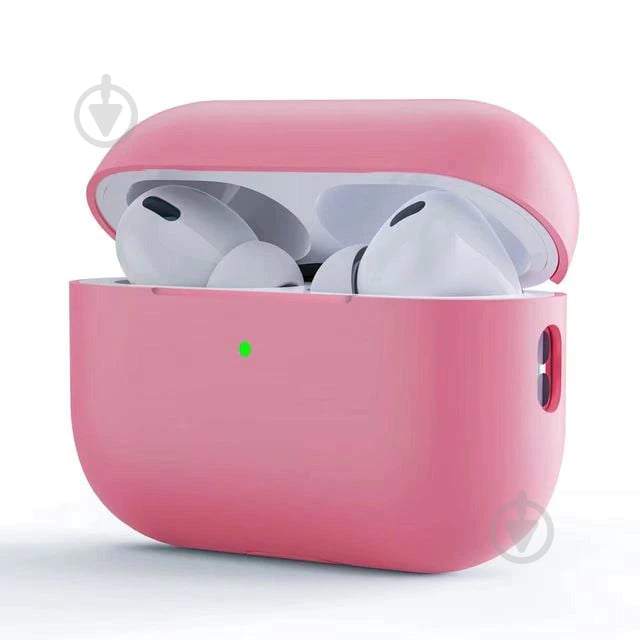 Чохол для навушників Armorstandart pink ARM64534 Silicone Case для Apple Airpods Pro 2 Pink - фото 1