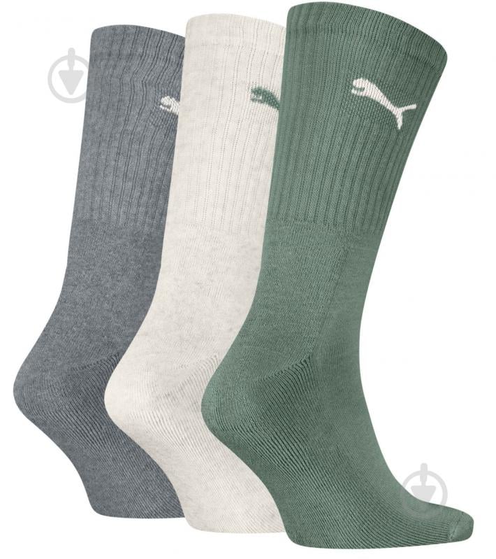 Шкарпетки Puma UNISEX CREW SOCK 3P 88035532 р.39-42 різнокольоровий - фото 2 Шкарпетки Puma UNISEX CREW SOCK 3P 88035532 р.39-42 різнокольоровий - фото 2