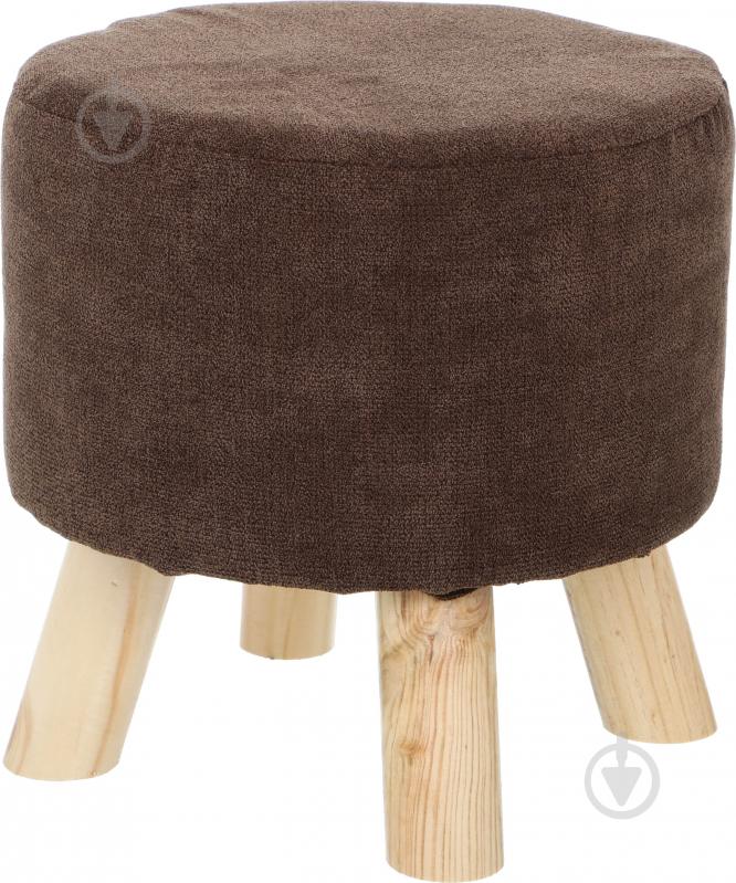 Пуф Наварра 30x30 см коричневый - фото 1