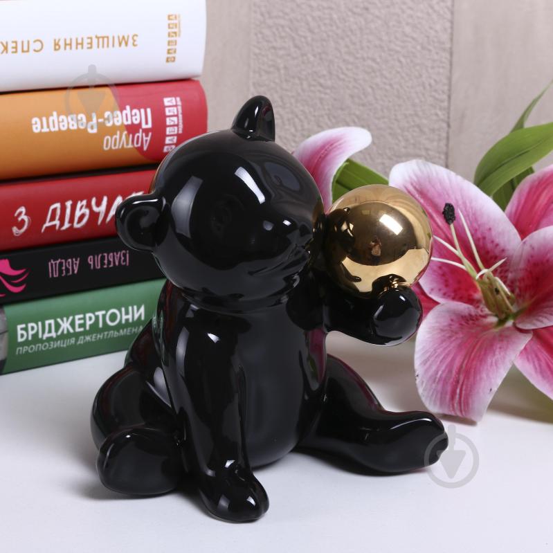 Статуэтка Inari Bear 14х11,5х16 см черный - фото 3