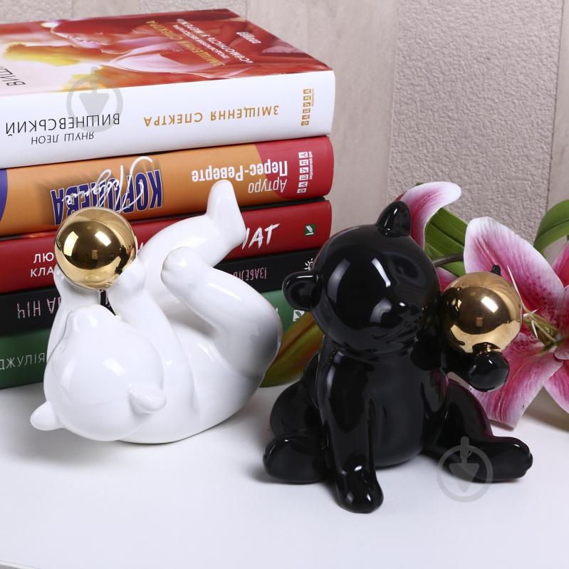 Статуетка Inari Bear 12х9,5х16 см білий - фото 4 Статуетка Inari Bear 12х9,5х16 см білий - фото 4