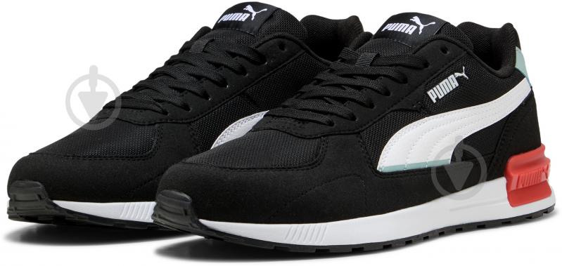 Кросівки чоловічі демісезонні Puma Graviton 38073866 р.45 чорні - фото 3