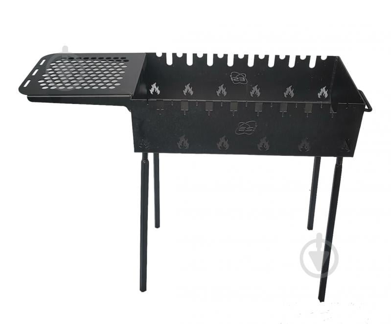 Мангал 660 + полка перфорована - фото 1