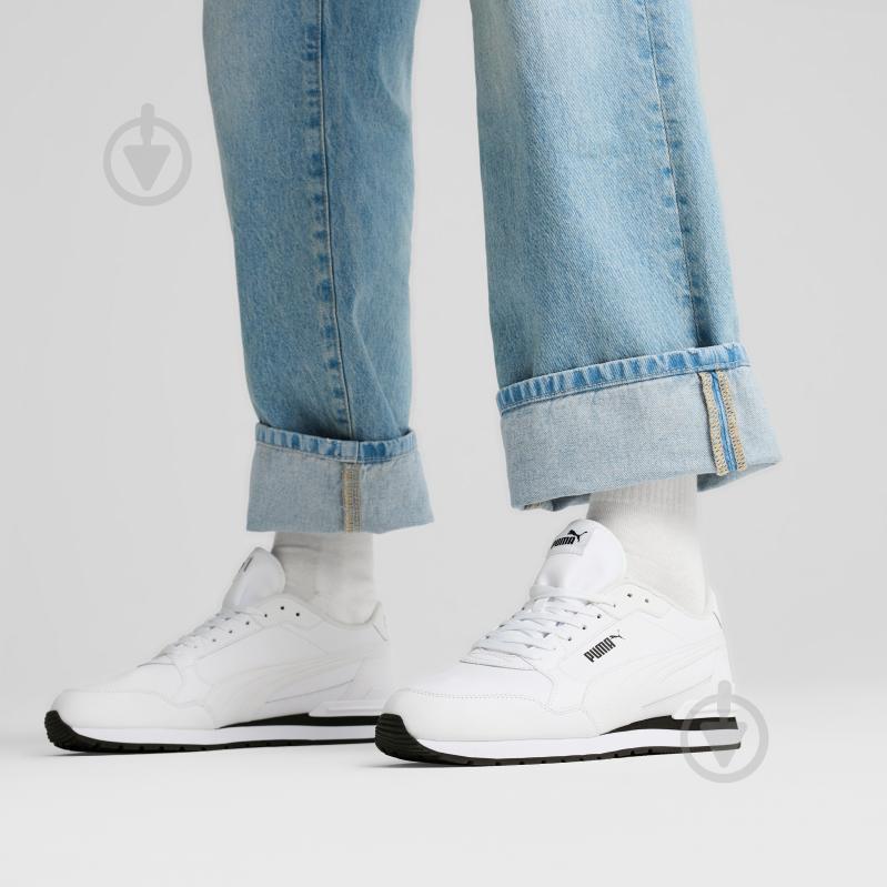 Кроссовки мужские демисезонные Puma ST RUNNER V4 L 39906807 р.46 белые - фото 7