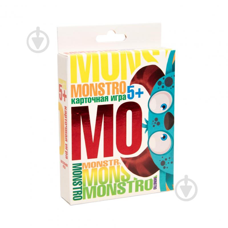 Игра карточная Strateg Monstro 32067 - фото 1