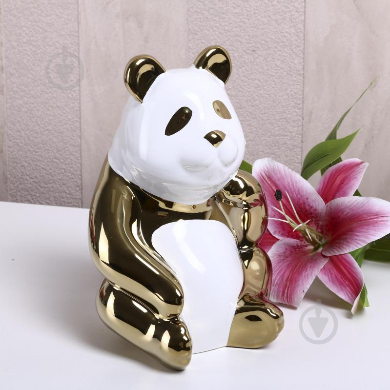 Статуэтка Inari Panda 19х13,5х14 см белый - фото 3
