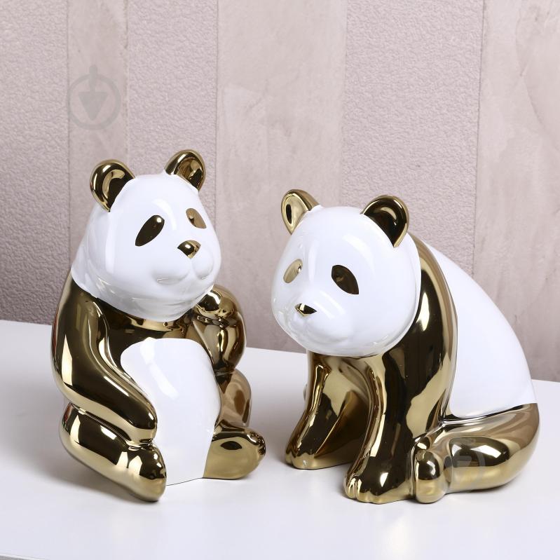 Статуэтка Inari Panda 19х13,5х14 см белый - фото 4