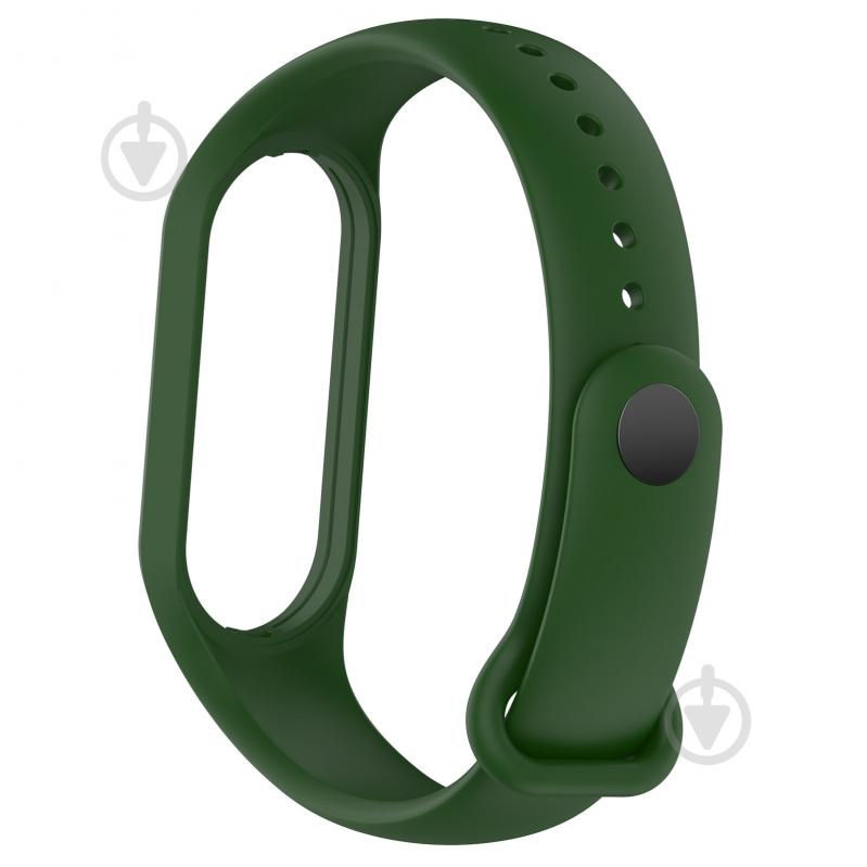 Ремешок для фитнес-браслета Armorstandart для Xiaomi Mi Band 7/6/5 Forest Green (ARM64863) - фото 2