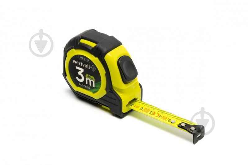Рулетка WERTVOLL MS-0316 3 м x 16 мм - фото 1
