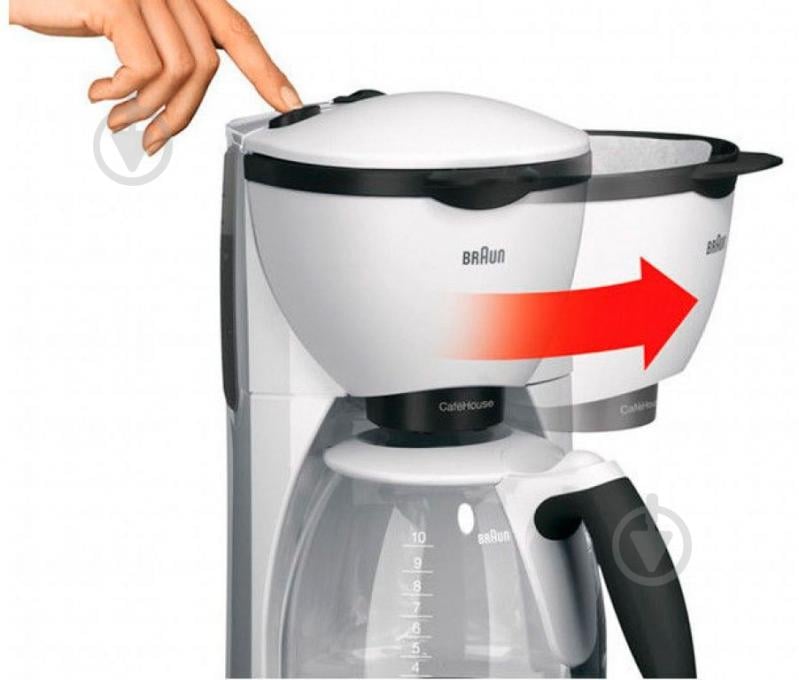 Кофеварка капельная Braun KF520/1 - фото 3