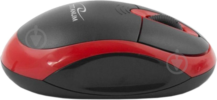 Мышь ESPERANZA Titanum TM116R black/red - фото 3