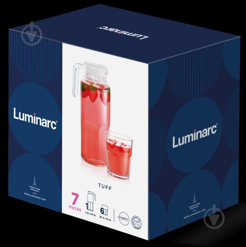 Набор для напитков Luminarc X3037 Tuff 7пр - фото 2