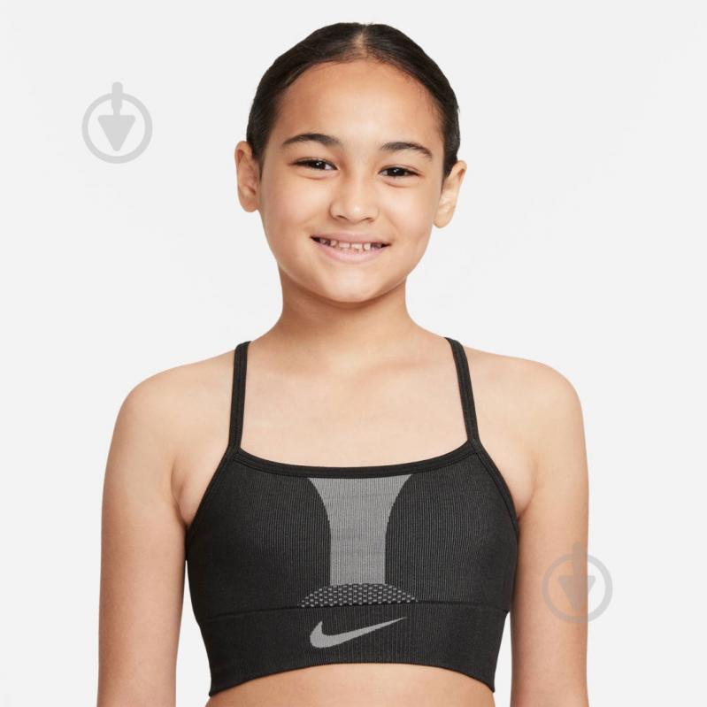 Бра Nike DD7958-010 р.XL черный - фото 1