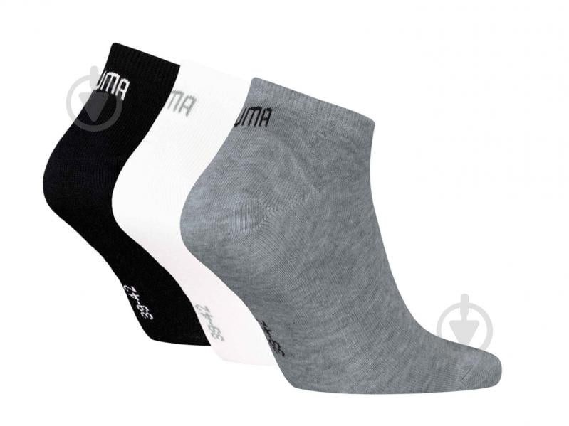 Шкарпетки Puma UNISEX SNEAKER PLAIN 3P 93862417 р.43-46 різнокольоровий 3 шт. - фото 2 Шкарпетки Puma UNISEX SNEAKER PLAIN 3P 93862417 р.43-46 різнокольоровий 3 шт. - фото 2