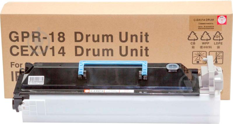 Фотобарабан Canon C-EXV14 черный - фото 1