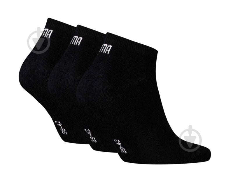 Шкарпетки Puma UNISEX SNEAKER PLAIN 3P 93862406 р.43-46 чорний 3 шт. - фото 2 Шкарпетки Puma UNISEX SNEAKER PLAIN 3P 93862406 р.43-46 чорний 3 шт. - фото 2