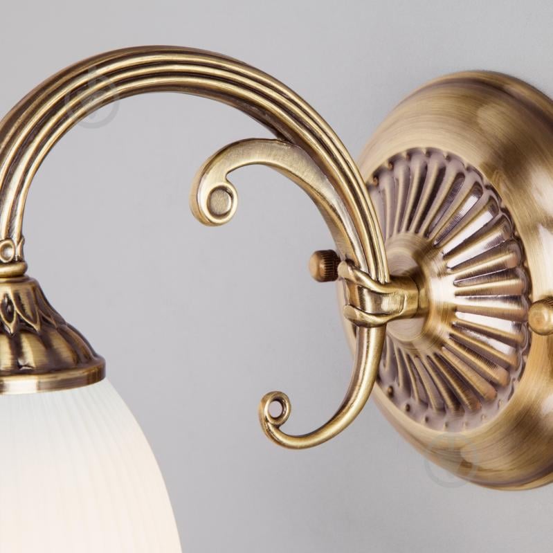 ВИТРИНА! Бра Strotskis Campina 1x60 Вт E27 античная бронза 60107/1 - фото 6