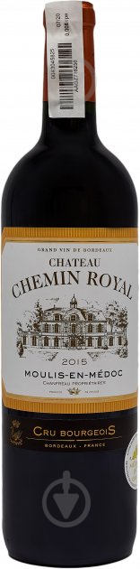 Вино Chemin Royal красное сухое 13.5% 0,75 л - фото 1