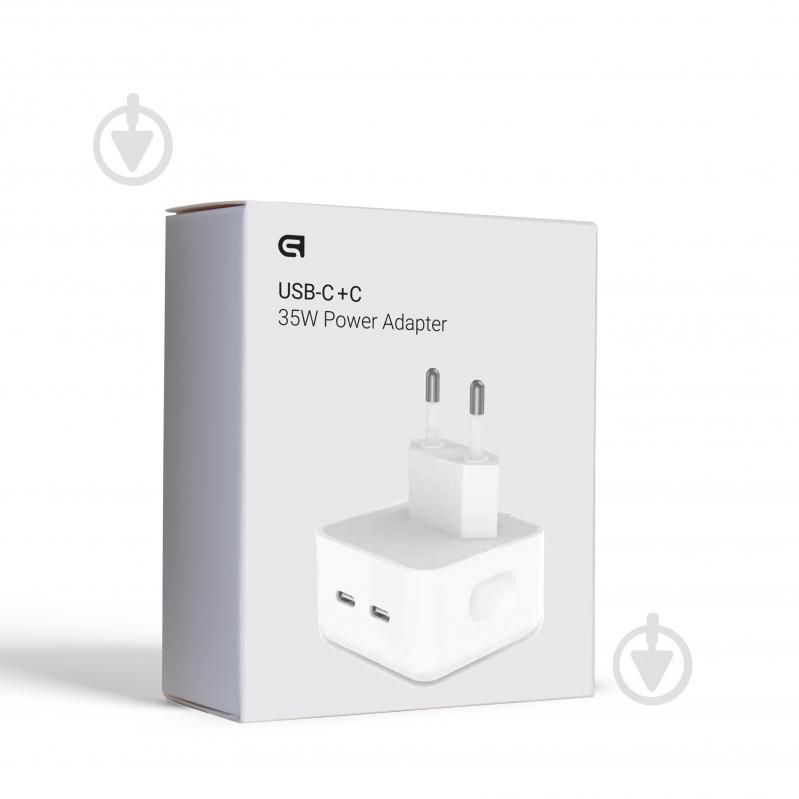 Зарядний пристрій Armorstandart AMNWM3A 35W Dual USB-C Port Compact Power Adapter - фото 3