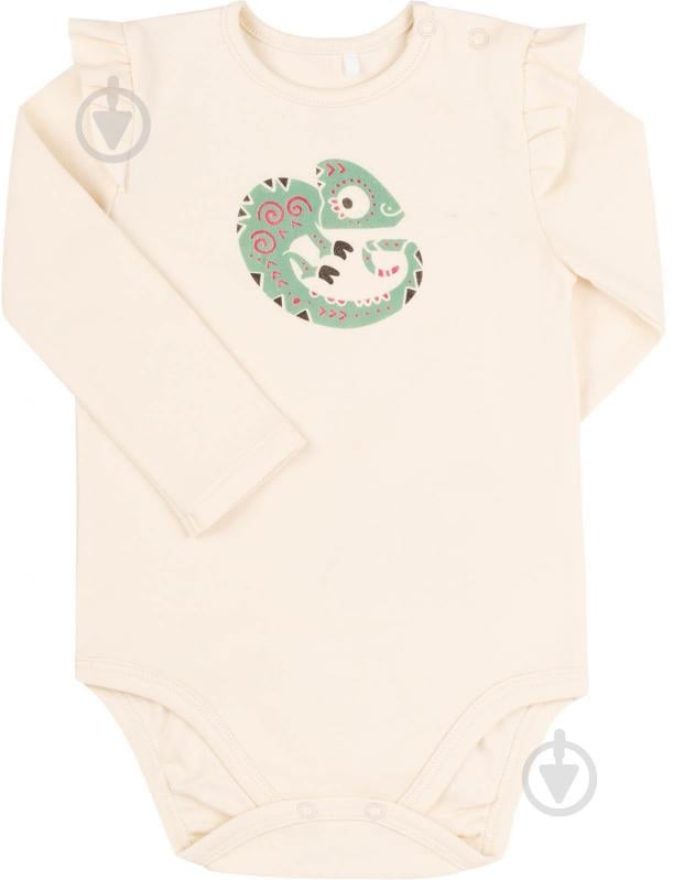 Боді унісекс Bembi БД198 р.74 молочний 1198721134.200 - фото 1