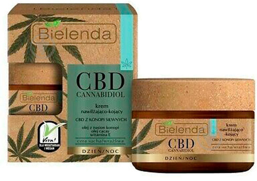 Крем для обличчя день-ніч Bielenda CBD Cannabidiol Cannabidiol Moisturizing & Soothing Cream 50 мл - фото 2